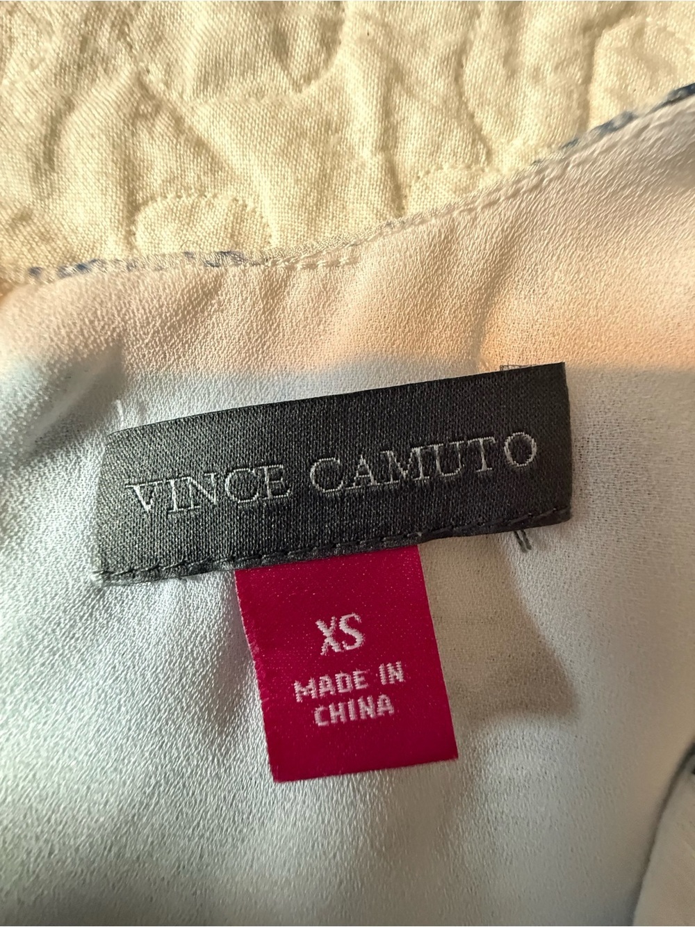 Vince Camuto, Blue Floral Hues sleeveless top - Picture 6 of 7